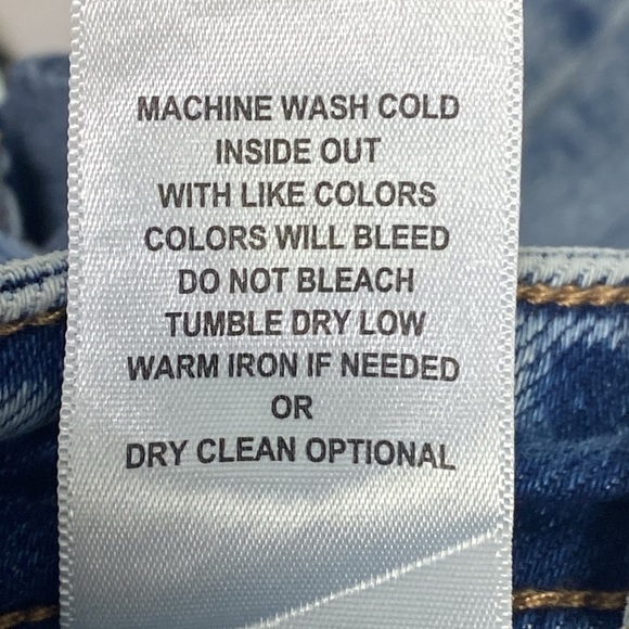 Flying Monkey Streetwear High Rise Super Flare Asymmetrical Button Fly Jeans- 30 - Picture 15 of 15